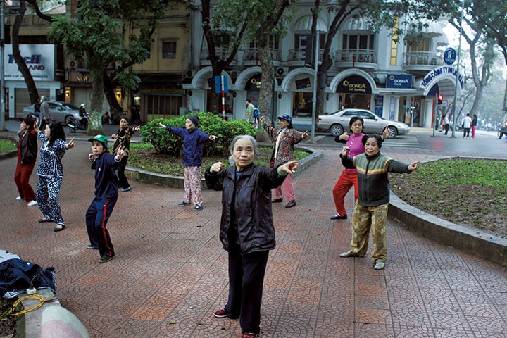 社会保障制度に多くの問題を抱えたままベトナムは高齢社会へと突き進んでいる　Tim Clayton-Corbis/GETTY IMAGES