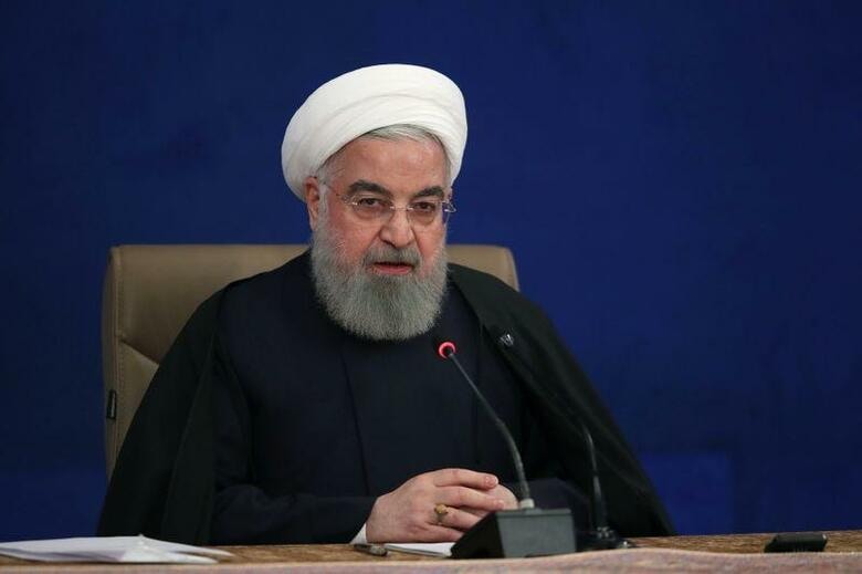 イランのロウハニ大統領は14日、米国が中東地域の安定を脅かすと危惧するミサイル開発計画について交渉に応じられないとし、バイデン次期米大統領もそれを理解しているとの考えを示した。イラン大統領府提供（2020年　ロイター）