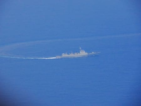 　中国国営テレビは２４日夜、台湾周辺での軍事演習が終了したと報じた。中国人民解放軍は演習について、事前の発表通り、２３―２４日に行われたと発表した。２３日撮影。台湾国防部提供（２０２４年　ロイター）