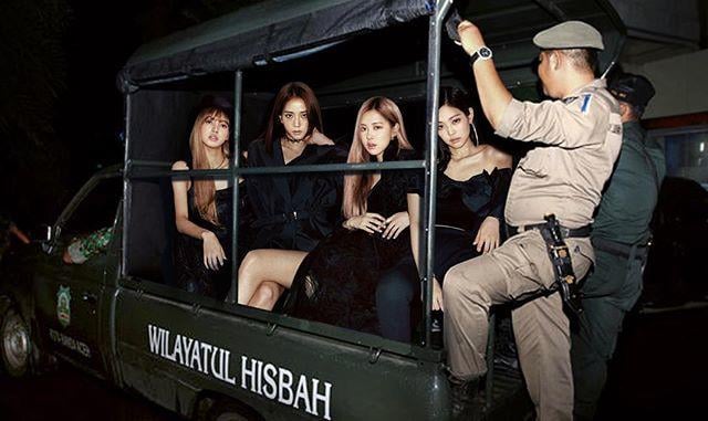 日本でも“ブルピン”の愛称で人気のBLACKPINKが宗教掲載に捕まった!?　アガン・ハラハップ氏のInstagramより