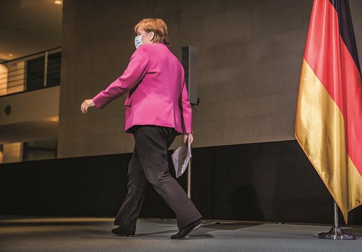 メルケル引退が迫り、9月の総選挙では政権交代の可能性が　MICHAEL KAPPELERーPOOLーREUTERS