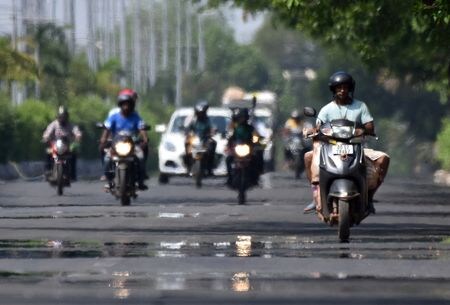 　アジアで猛暑が続き、液化天然ガス（ＬＮＧ）の需要が拡大している。輸入業者は夏を控えＬＮＧを発注しており、南アジアの輸入量は記録的な水準に達している。インドのブバネシュワルで５月撮影（２０２４年　ロイター）