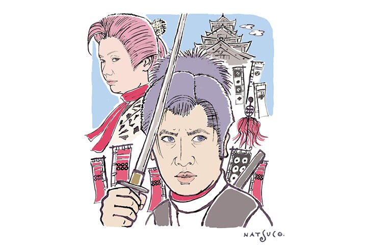 ILLUSTRATION BY NATSUCO MOON FOR NEWSWEEK JAPAN