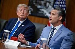 トランプ氏「後継候補議論は時期尚早」　ヘグセス氏が意欲との報道受け