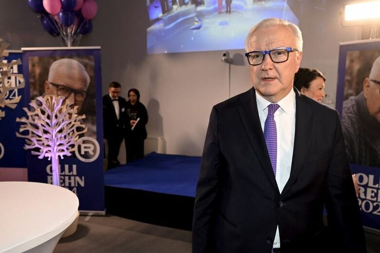 レーン・フィンランド中銀総裁‌。 2024年1月、ヘルシンキで撮影。Lehtikuva/Heikki Saukkomaa via REUTERS