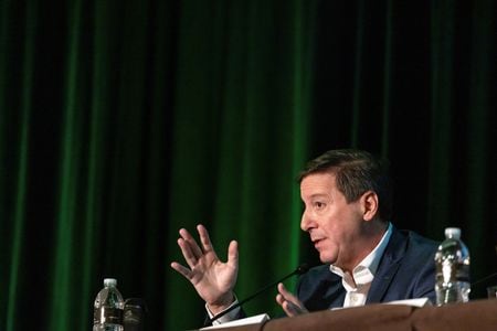 企業の合併・買収（Ｍ＆Ａ）を手がける欧米やインドの専門弁護士、銀行、議決権行使助言会社などの１０００人以上が集まる第３７回テュレーン企業法研究会年次総会が６日、米南部ルイジアナ州ニューオーリンズで２日間の日程で始まった。写真は２０２３年、第３５回の年次総会で撮影。（2025年 ロイター/Kathleen Flynn/File Photo）