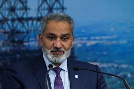 　５月２２日　石油輸出国機構（ＯＰＥＣ）のハイサム・アルガイス事務局長（写真）は２２日、石油・ガス部門への投資不足は長期的に市場のボラティリティーを高め、成長を危うくする恐れがあると、ドバイで開催された中東石油・ガス会議で述べた。写真は３月９日、メキシコシティで撮影（２０２３年　ロイター／Henry Romero）