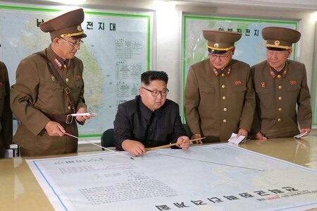 　８月２２日、北朝鮮の制裁決議違反に関する国連の機密報告書によると、過去６カ月間に北朝鮮から、シリアの化学兵器プログラムを担う政府機関への貨物輸送が２件阻止された。提供写真。（２０１７年　ロイター／KCNA）