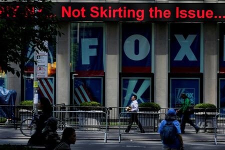 米調査会社ニールセンは２９日、ＦＯＸニュース・チャンネルが２０２０年のケーブルチャンネルの視聴率で５年連続首位となったと発表した。写真はニューヨークで２０１８年６月撮影（２０２０年　ロイター／Eduardo Munoz）