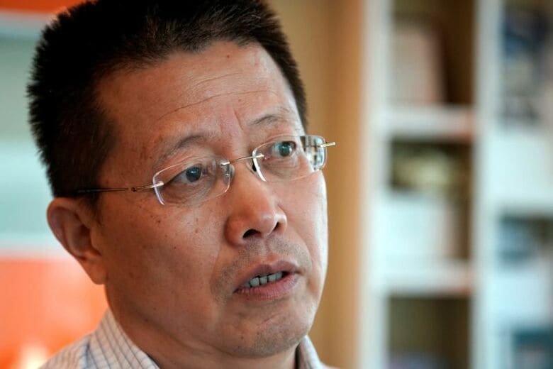 不正疑惑を告発した元ムーグ社員のCharles Shi氏。上海で８月撮影（２０１７年　ロイター）