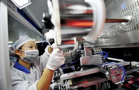 　９月１４日、中国国家統計局が発表した８月の鉱工業生産は前年比６．０％増、１─８月期の固定資産投資は前年比７．８％増で、予想を大幅に下回った。提供写真（２０１７年　ロイター／China Daily ）