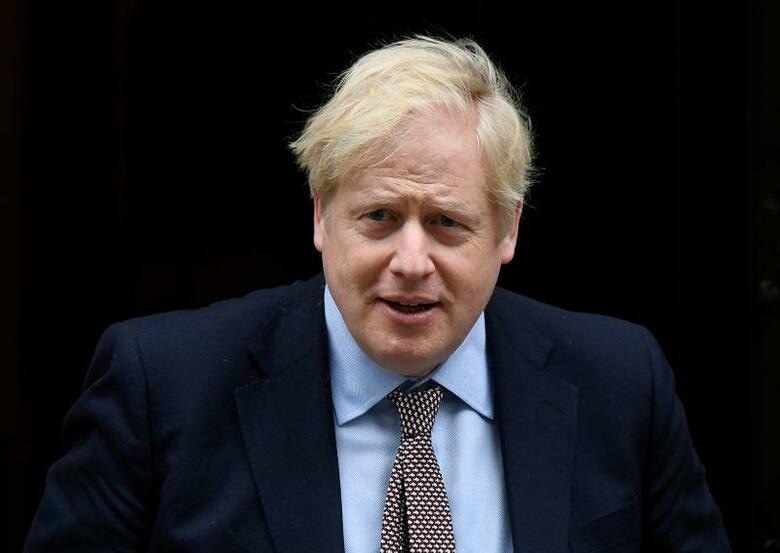 英首相官邸は６日、新型コロナウイルスに感染し５日に入院したジョンソン首相（５５）が集中治療室（ＩＣＵ）で治療を受けていることを明らかにした。３月撮影（２０１９年　ロイター/TOBY MELVILLE）