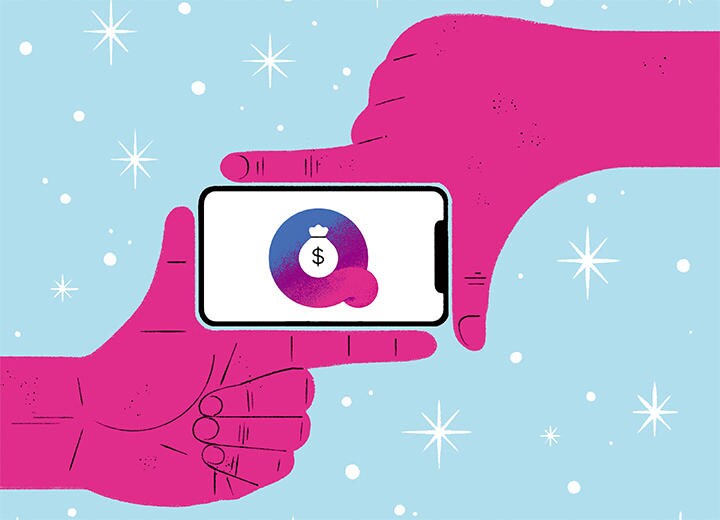 クイビは「クイックバイト（軽食）」の略だ　ILLUSTRATION BY ALEX FINE