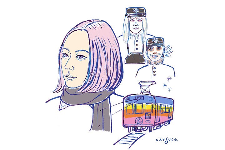 ILLUSTRATION BY NATSUCO MOON FOR NEWSWEEK JAPAN