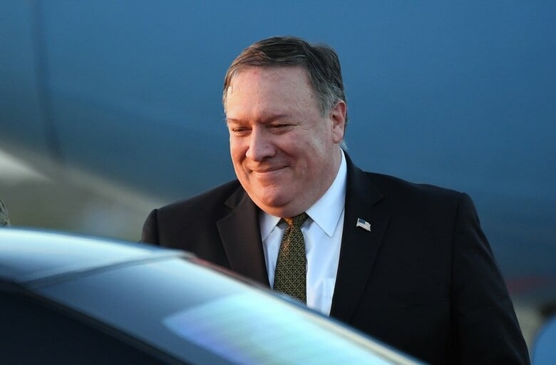 ポンペオ米国務長官は８日、北朝鮮の金正恩朝鮮労働党委員長は同国の核・ミサイル実験場に国際査察官を受け入れる用意があると明らかにした。Jung Yeon-je/Pool via REUTERS