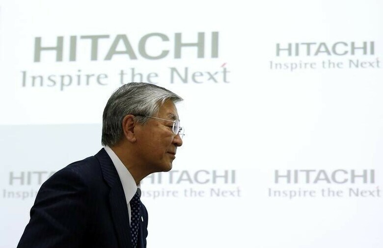 ２月４日、日立製作所の伊鉄道信号システム大手アンサルドＳＴＳ買収合意をめぐり、ミラノの検察当局が調査を行っている。写真は日立の中西宏明会長兼ＣＥＯ。２０１５年２月撮影（２０１６年　ロイター/Issei Kato）