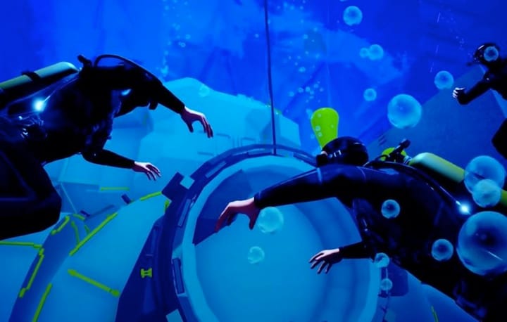 Dive into the Blue Abyss-Vimeo