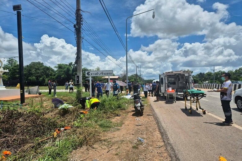 事故現場　Ruamjai Mukdahan Rescue/Handout-REUTERS