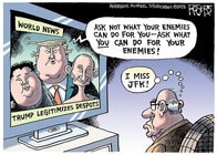 わが大統領トランプの「滅私奉敵」精神（パックン）