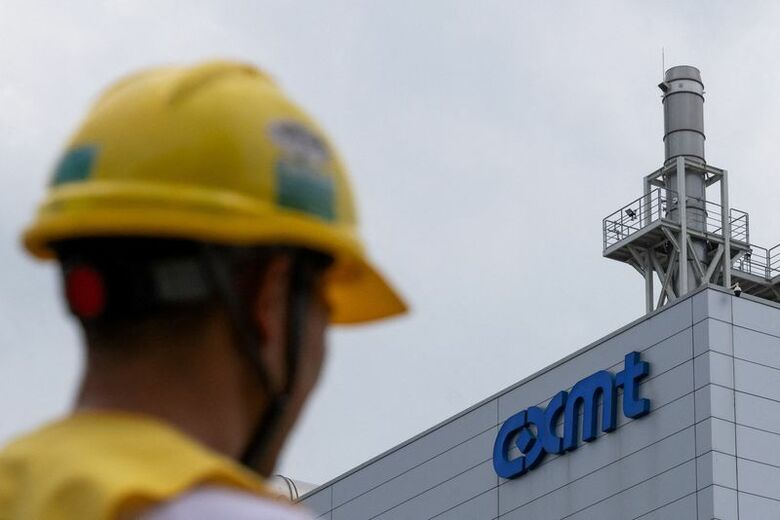 中国のメモリー最大手ＣＸＭＴ（長鑫存儲技術）のビル。7月29日、北京で撮影。 REUTERS/Maxim Shemetov