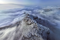 観測史上最低の氷点下53度...中国版「天空の城」王屋山が、銀世界の絶景に
