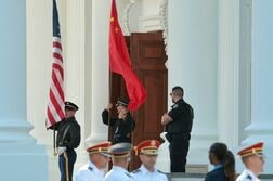 中国の駐米大使、首脳会談前に「レッドライン」警告　台湾や人権巡り