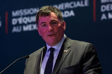 カナダのルブラン対米貿易担当相。2月16日、メキシコ市で撮影。REUTERS/Henry Romero