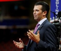 トランプJr.とロシア弁護士の会合、上院情報委メンバーが調査を要請