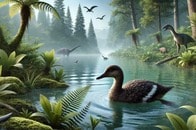 鳥類進化の長年の論争に決着？ 現生鳥類の最古の頭骨化石を発見