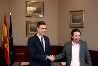 スペイン、サンチェス首相率いる社会労働党とポデモスが連立樹立へ