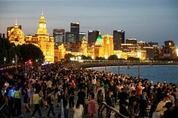 中国、労働節連休中の旅行者増加　消費額は未公表