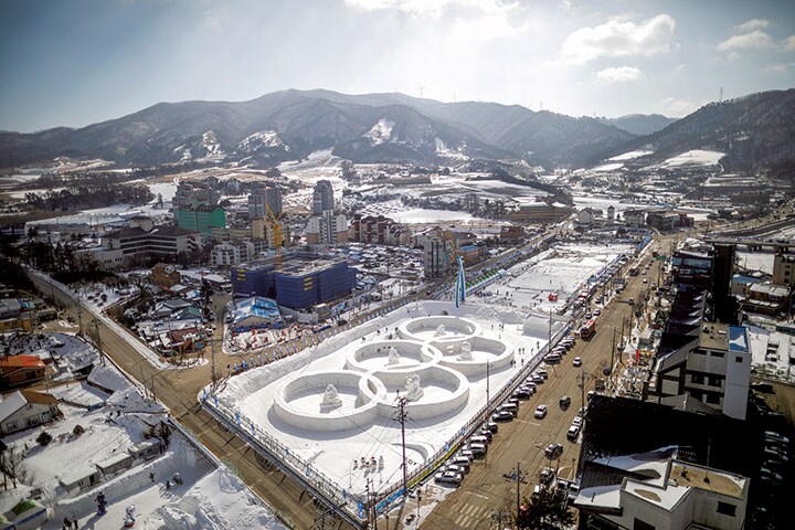 五輪開催を待つ平昌。韓国は安全をアピールしているが……