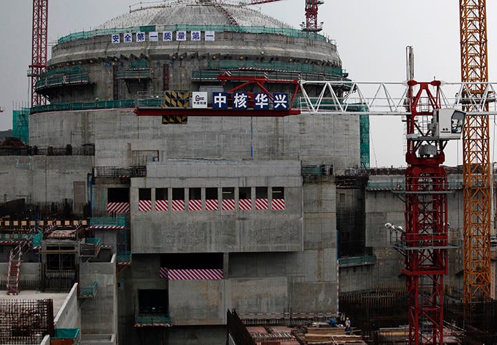 台山原子力発電所側は「安全基準を満たしている」と強調　Bobby Yip-REUTERS