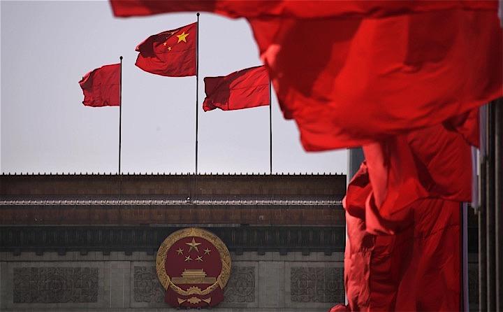 中国は、米国が地上配備型の中距離ミサイルをアジアに配備すれば中国は対抗措置を講じるとし、自国領土への配備を認める米同盟国も影響を受けると警告した。写真は北京で2013年3月撮影（2019年　ロイター／Petar Kujundzic）