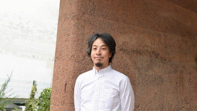 ひろゆき氏　撮影＝松永学