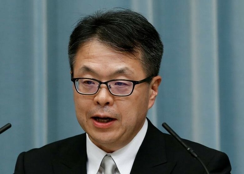 ９月１日、菅義偉官房長官は会見で、新たに「ロシア経済分野協力担当相」を設け、世耕弘成経済産業相（写真）に兼務させると発表した。８月３日撮影（２０１６年　ロイター/Kim Kyung-Hoon）