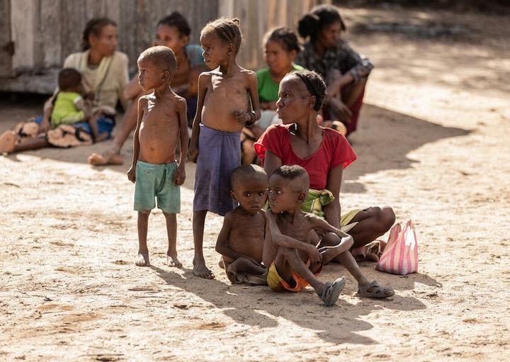マダガスカル南部で、数十万の人々が飢饉の瀬戸際にある　Photo: WFP/Tsiory Andriantsoarana