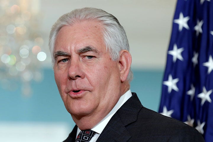 ティラーソン米国務長官の優先課題はビジネスと軍事力　Yuri Gripas-REUTERS