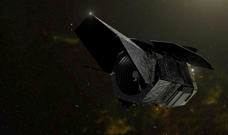 NASAが公開したナンシー・グレース・ローマン宇宙望遠鏡のイラスト。  NASA/Handout via REUTERS