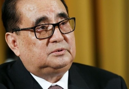 　６月１日、中国国営の新華社通信は、習近平国家主席が、中国訪問中の北朝鮮労働党代表団と会談したと伝えた。写真は北朝鮮の代表団を率いているリ・スヨン氏。２０１５年３月撮影（２０１６年　ロイター/Denis Balibouse/File photo）