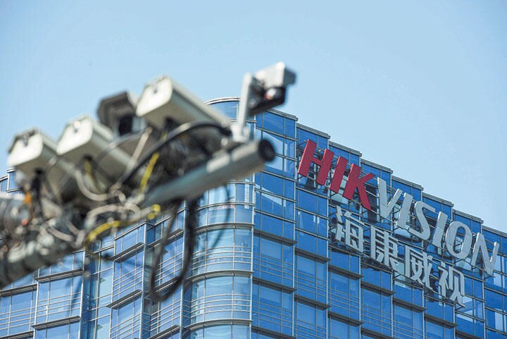 監視カメラ最大手のハイクビジョン本社（杭州）　REUTERS