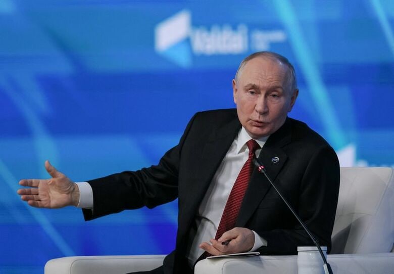 ロシアのプーチン大統領。1日、モスクワで撮影。REUTERS/Ramil Sitdikov