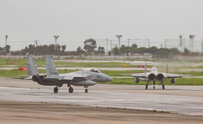 航空自衛隊は将来の台湾危機で出動するのか（沖縄の那覇基地）　KEIZO MORI/AFLO