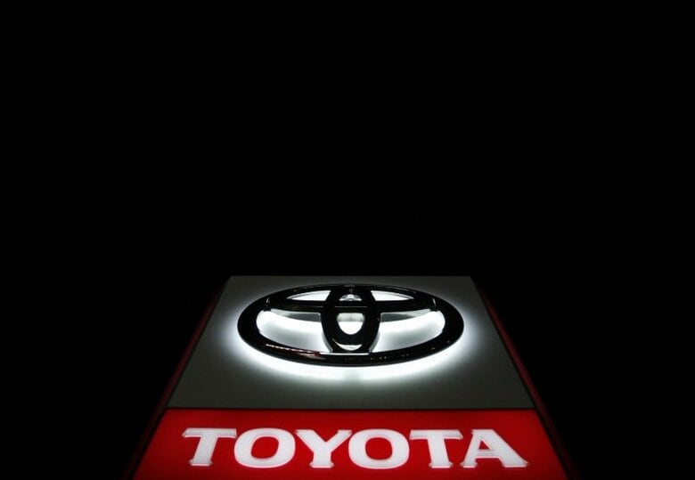 トヨタのロゴ。2010年2月撮影。REUTERS/Yuriko Nakao