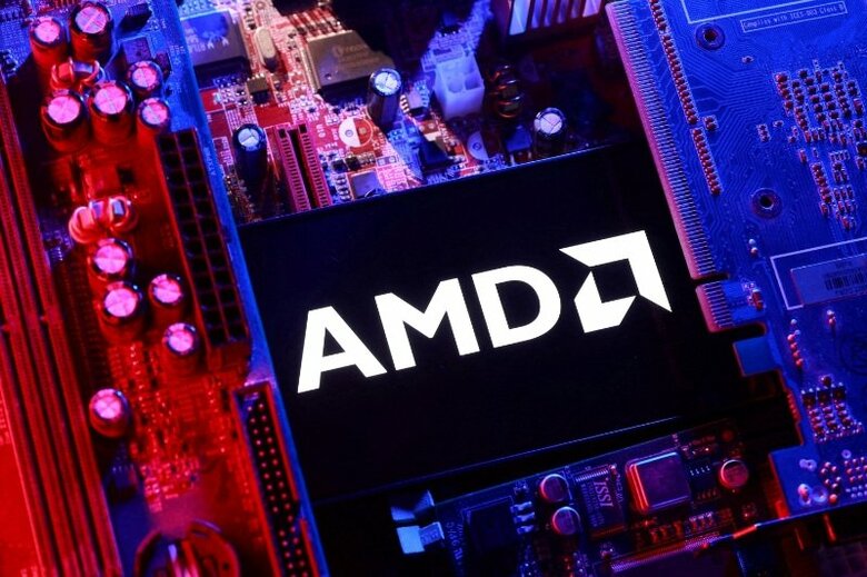 ＡＭＤのロゴ。昨年８月撮影。REUTERS/Dado Ruvic/Illustration
