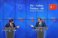 ＥＵとトルコが首脳会談、国境管理強化など難民対策で合意