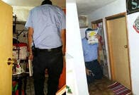 一部屋を上下2部屋に違法改築、住人は立てずに生活（NY）