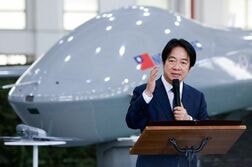 台湾議会、防衛用ドローン購入の政府予算案を否決