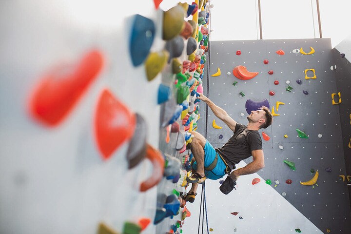 クライミングの様子