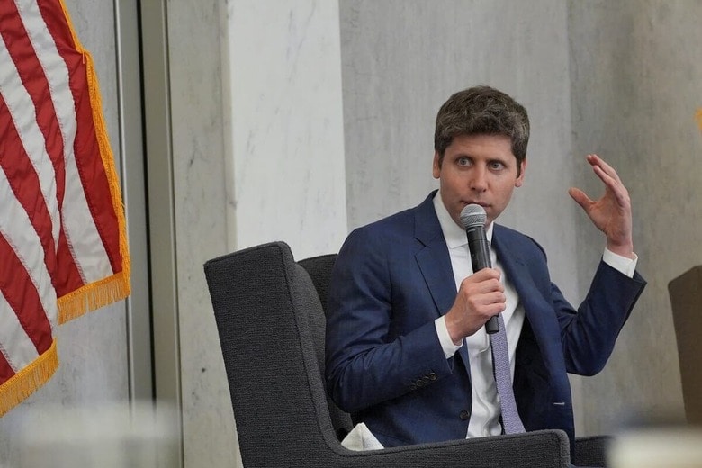 オープンAIのサム・アルトマンCEOもベーシックインカムの社会実験を行なっている　REUTERS/Ken Cedeno